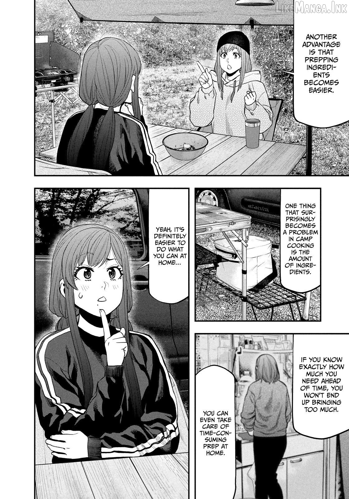 Futari Solo Camp Chapter 121 - page 8