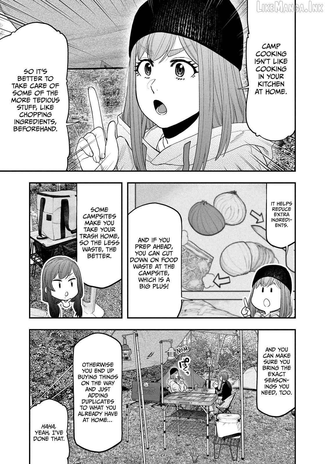 Futari Solo Camp Chapter 121 - page 9