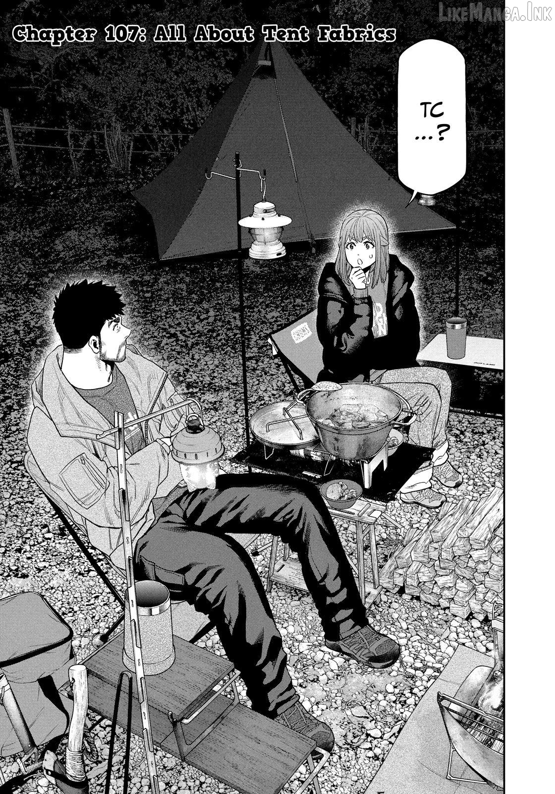 Futari Solo Camp Chapter 107 - page 1