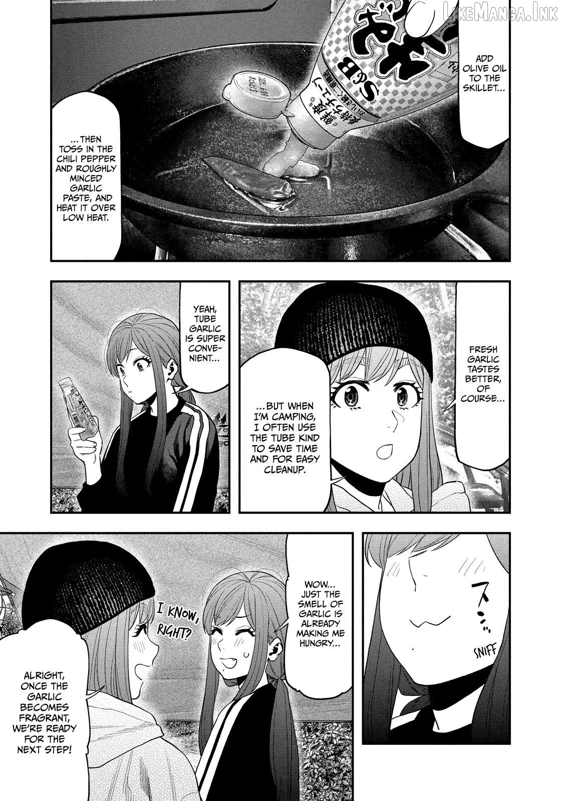 Futari Solo Camp Chapter 122 - page 13