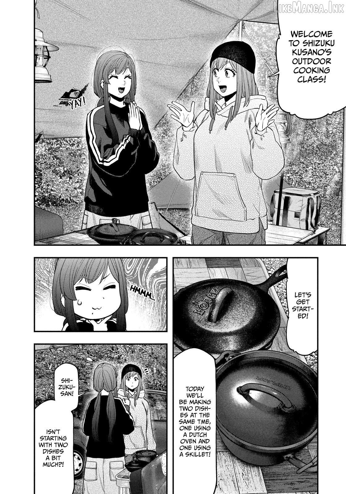 Futari Solo Camp Chapter 122 - page 2
