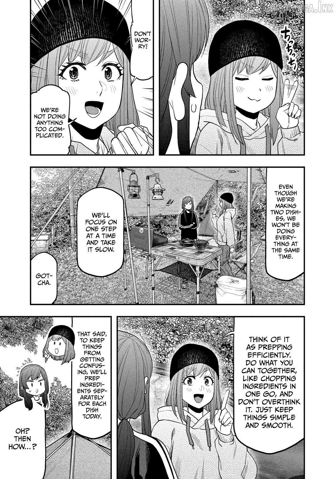 Futari Solo Camp Chapter 122 - page 3