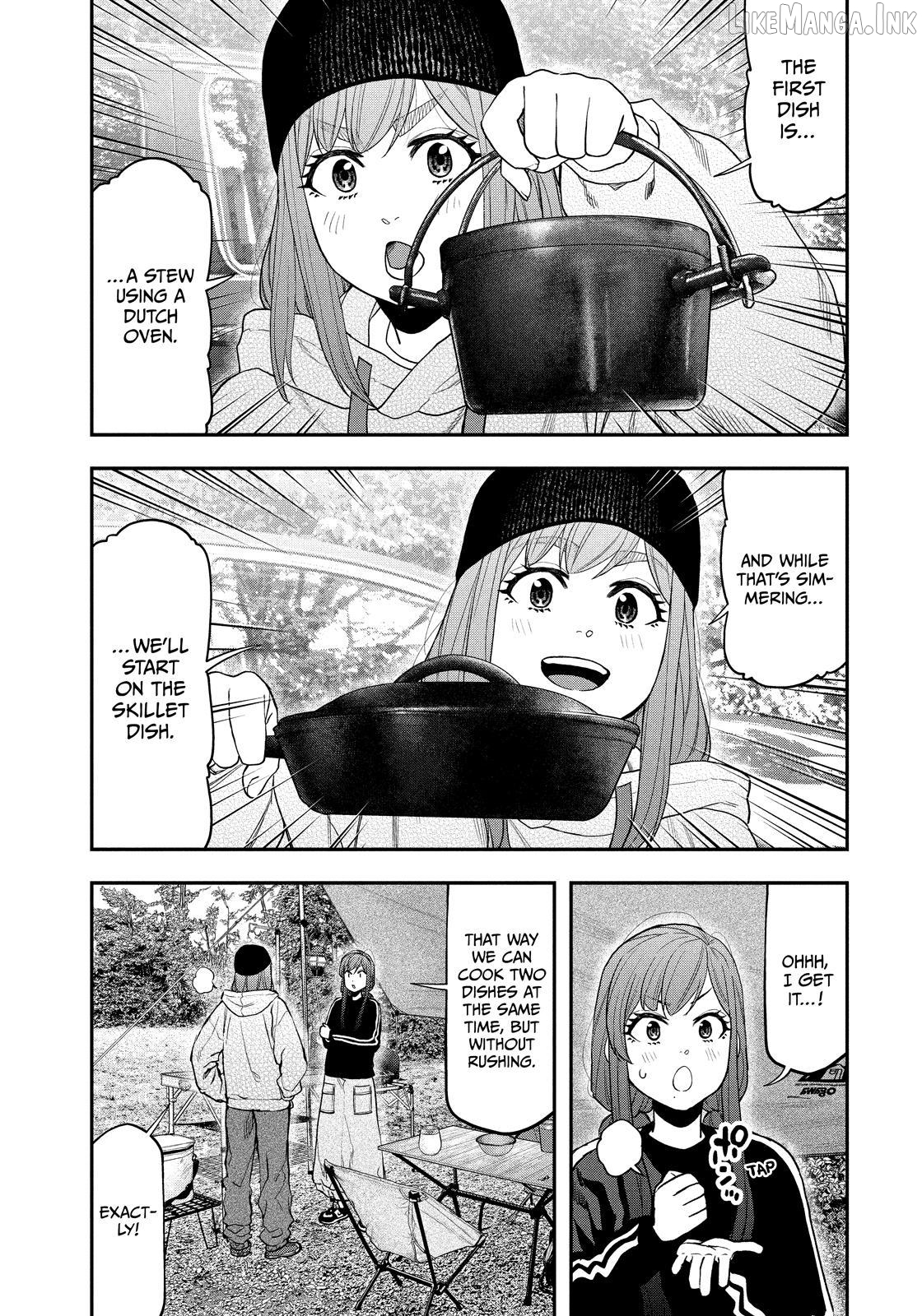 Futari Solo Camp Chapter 122 - page 4
