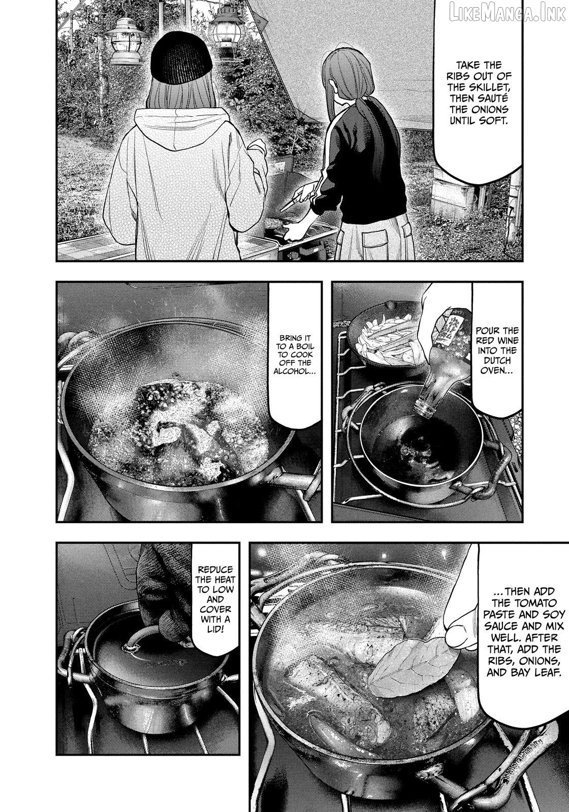 Futari Solo Camp Chapter 122 - page 8