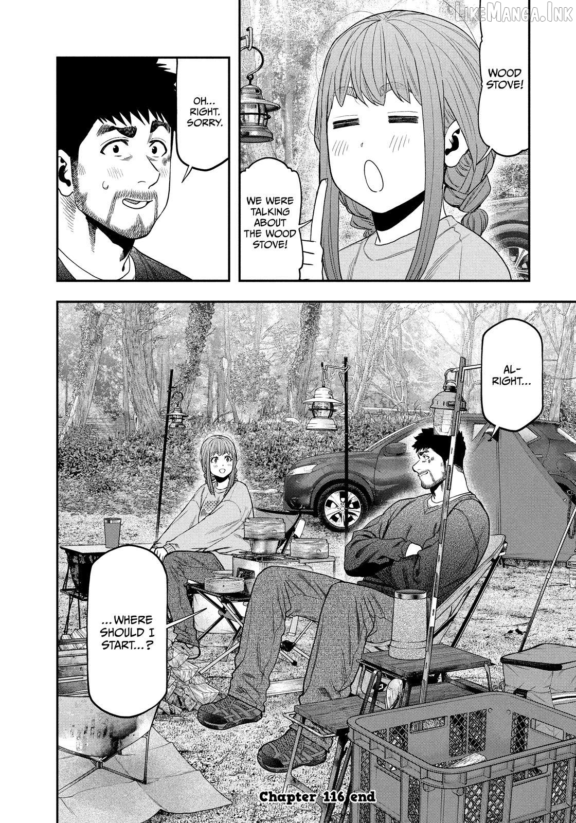 Futari Solo Camp Chapter 116 - page 18