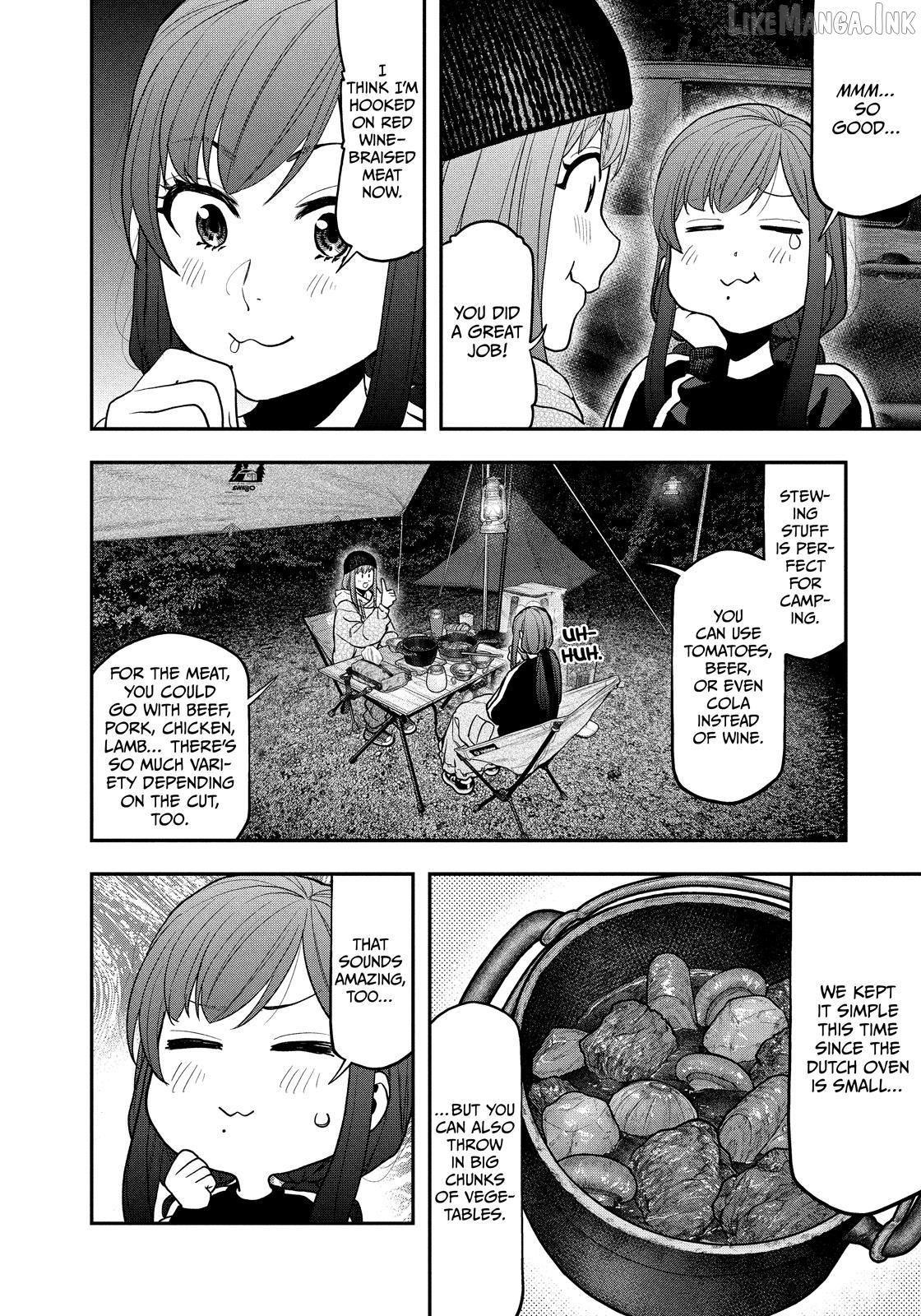 Futari Solo Camp Chapter 123 - page 14