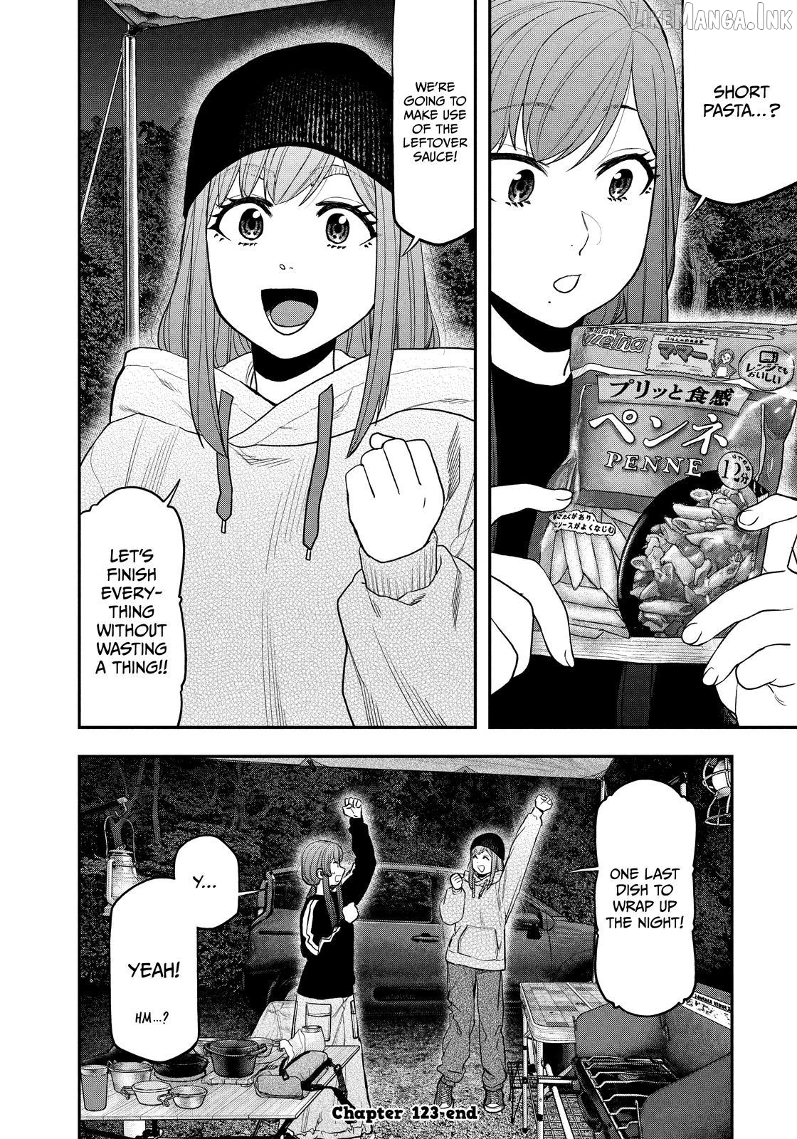 Futari Solo Camp Chapter 123 - page 18