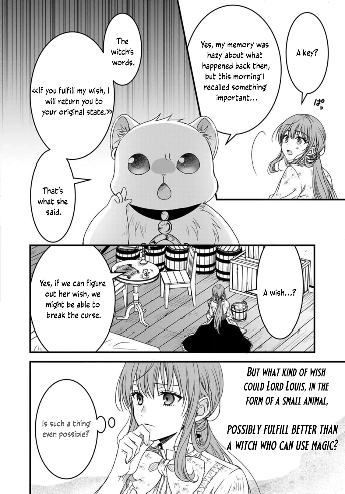Oh you adorable creature i'm not evil come to me Chapter 6 - page 13