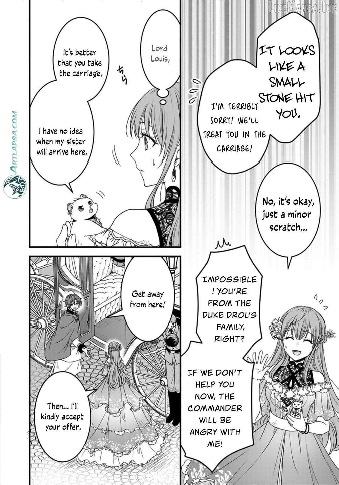 Oh you adorable creature i'm not evil come to me Chapter 7 - page 12