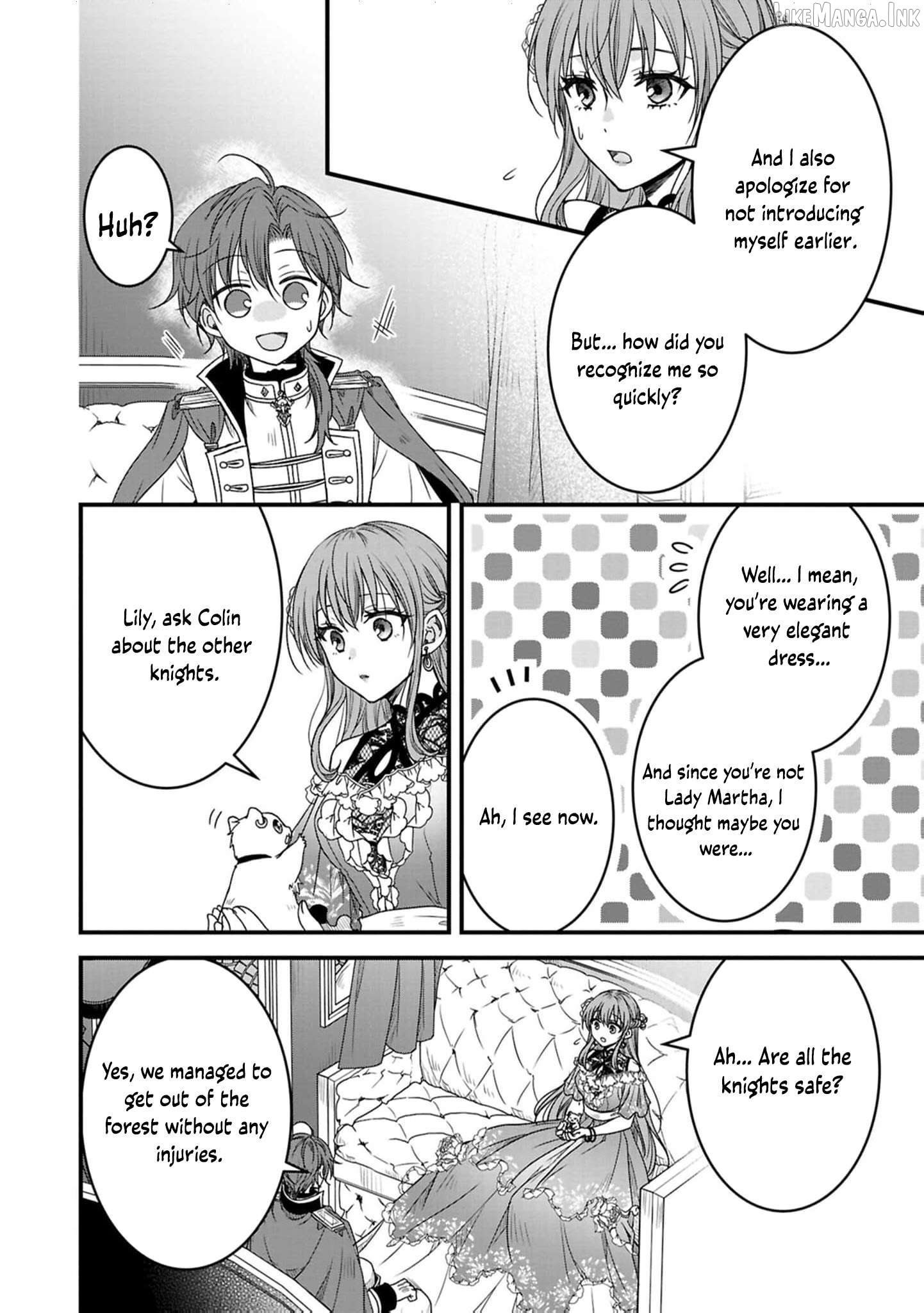 Oh you adorable creature i'm not evil come to me Chapter 7 - page 18
