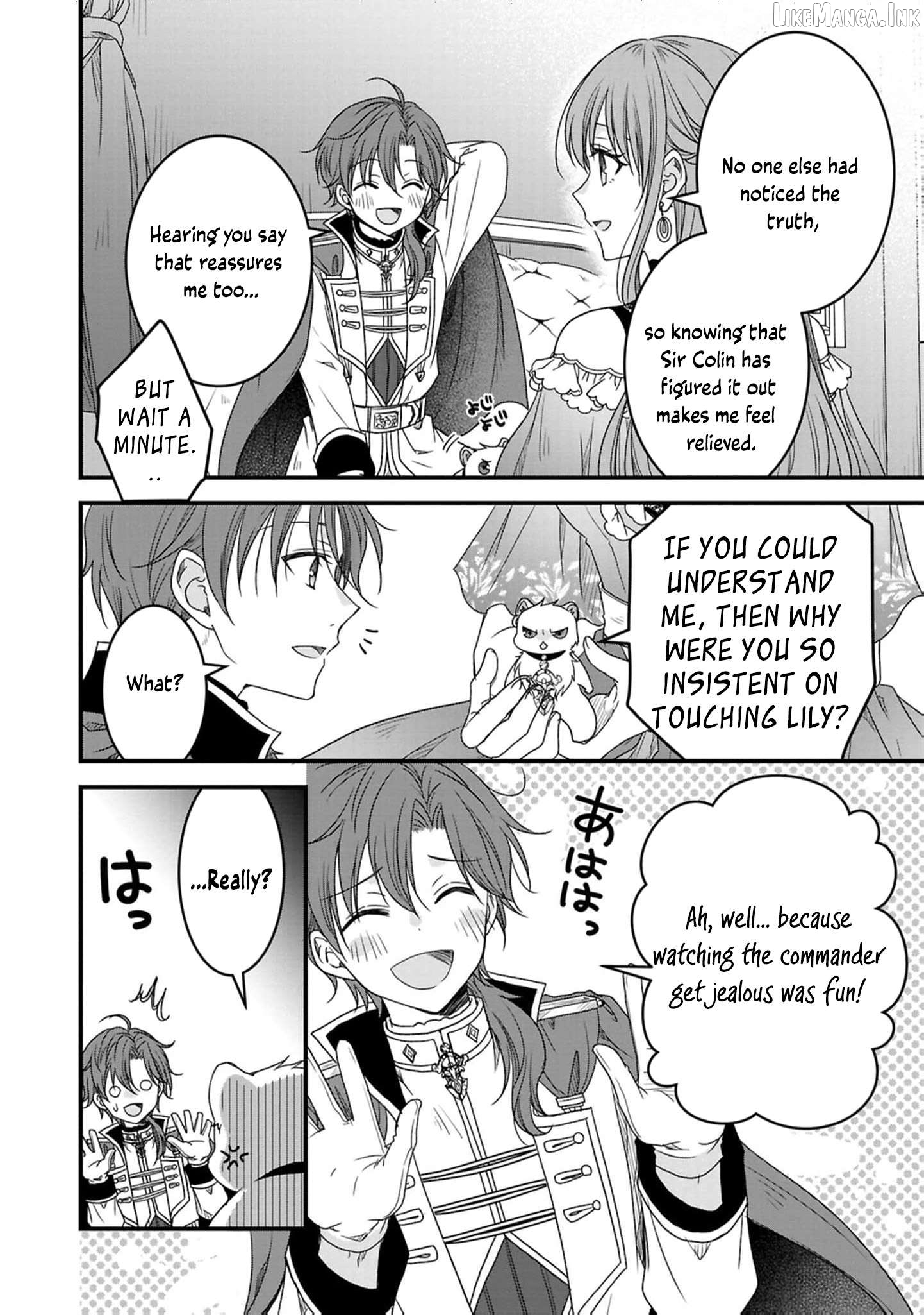 Oh you adorable creature i'm not evil come to me Chapter 7 - page 28