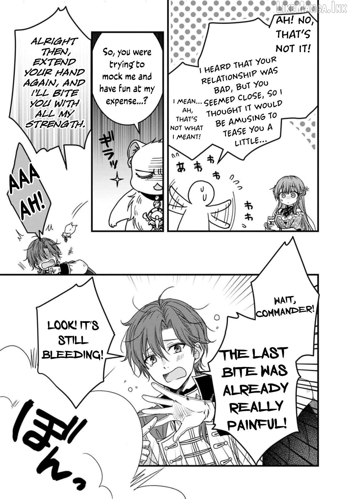 Oh you adorable creature i'm not evil come to me Chapter 7 - page 29