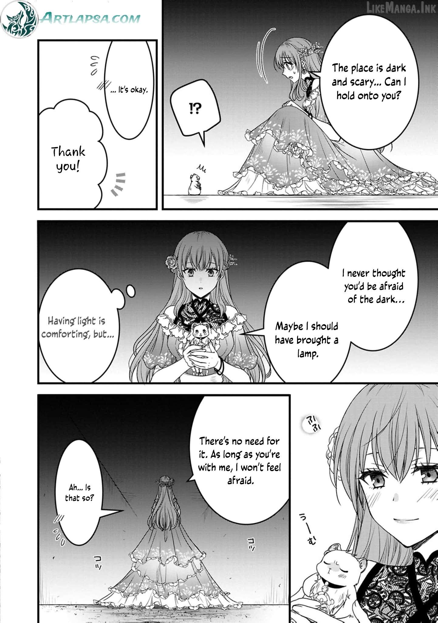 Oh you adorable creature i'm not evil come to me Chapter 7 - page 8
