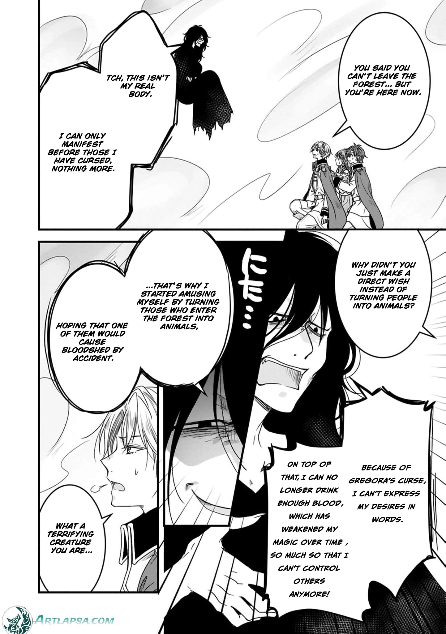 Oh you adorable creature i'm not evil come to me Chapter 8 - page 8