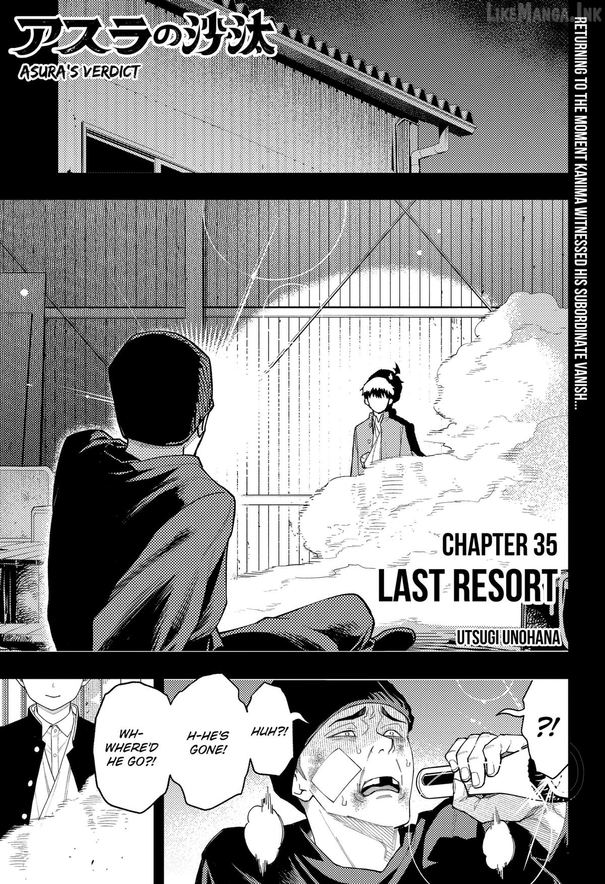 Asura’s Verdict Chapter 35 - page 1