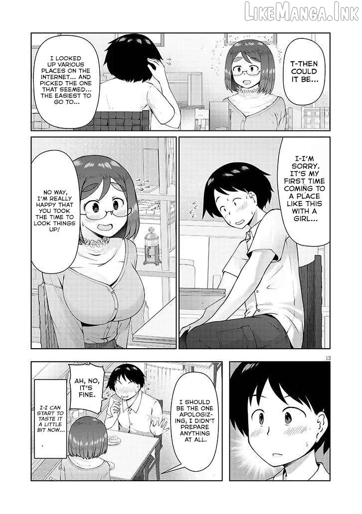 Jimiko na Mitsuba-san ga Boku wo Yuuwaku Suru Chapter 10 - page 14