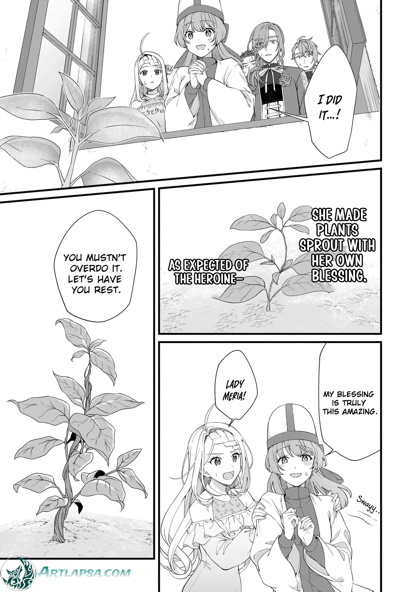No Blessing, No Problem: The Villainess Rebuilds a Village Chapter 58 - page 10