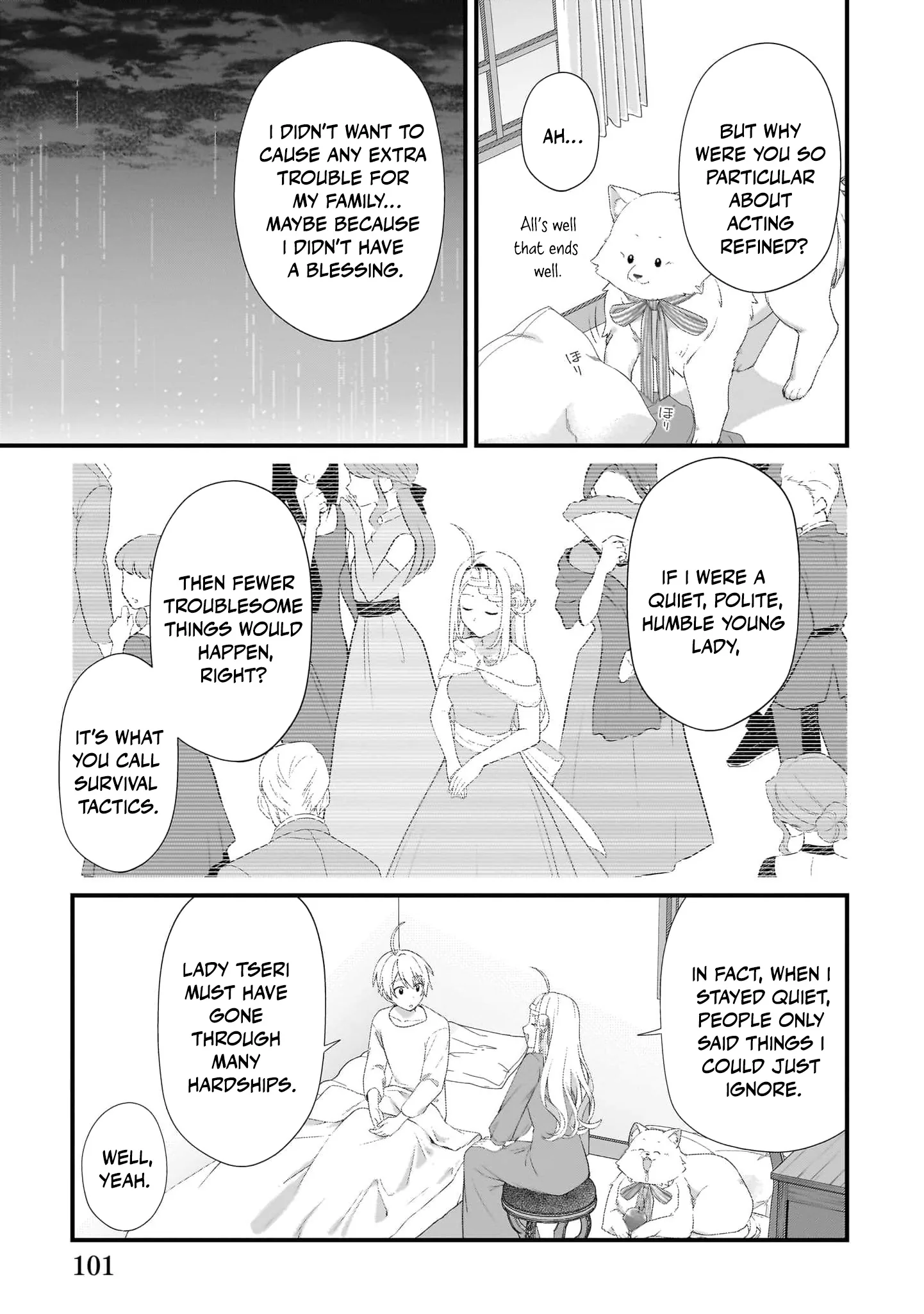 No Blessing, No Problem: The Villainess Rebuilds a Village Chapter 61 - page 12