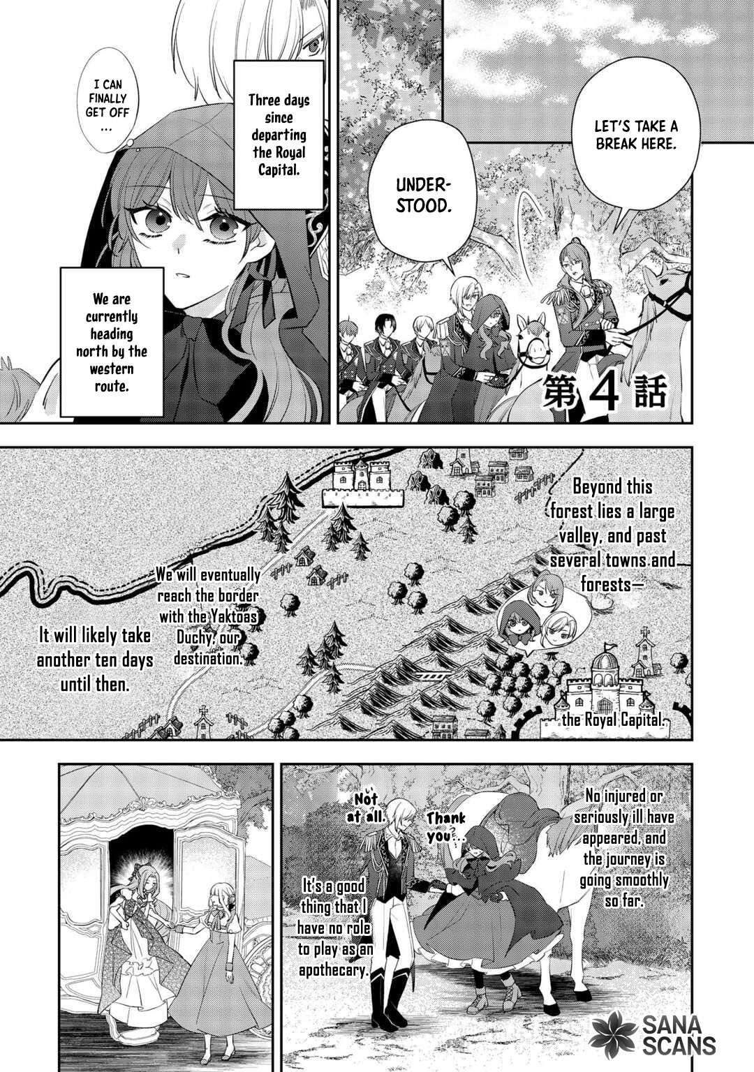 The Saint Executed in Her Past Life, Now Known as the Black Apothecary Chapter 4 - page 1