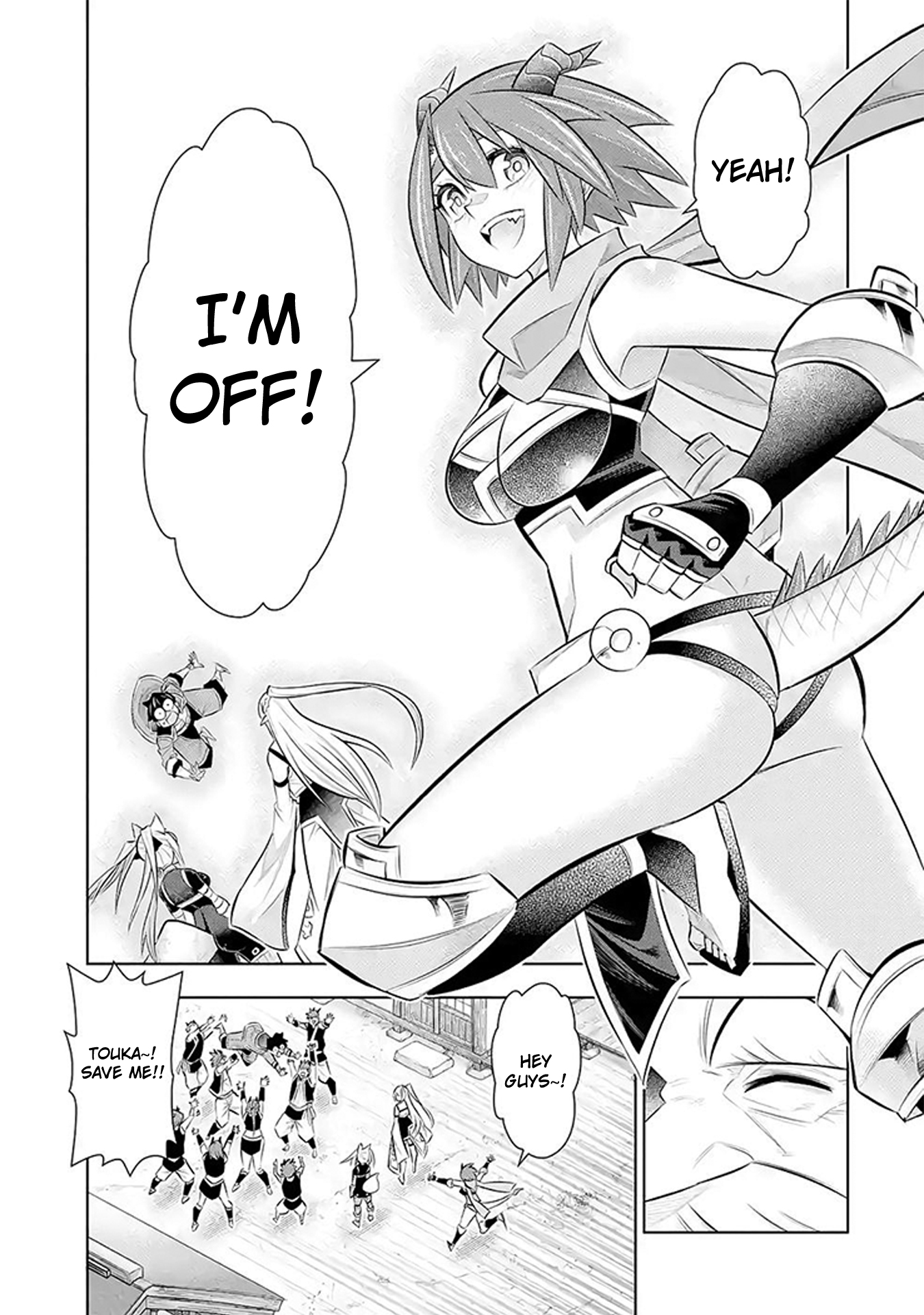 Man-nen F-Rank "Tsuuyaku" Sukiru-mochi Teihen Boukensha, Ishu-zoku no Saikyou Bishoujo-tachi to Party wo Kundesainou ni Kaikashi Musou suru Chapter 7 - page 36