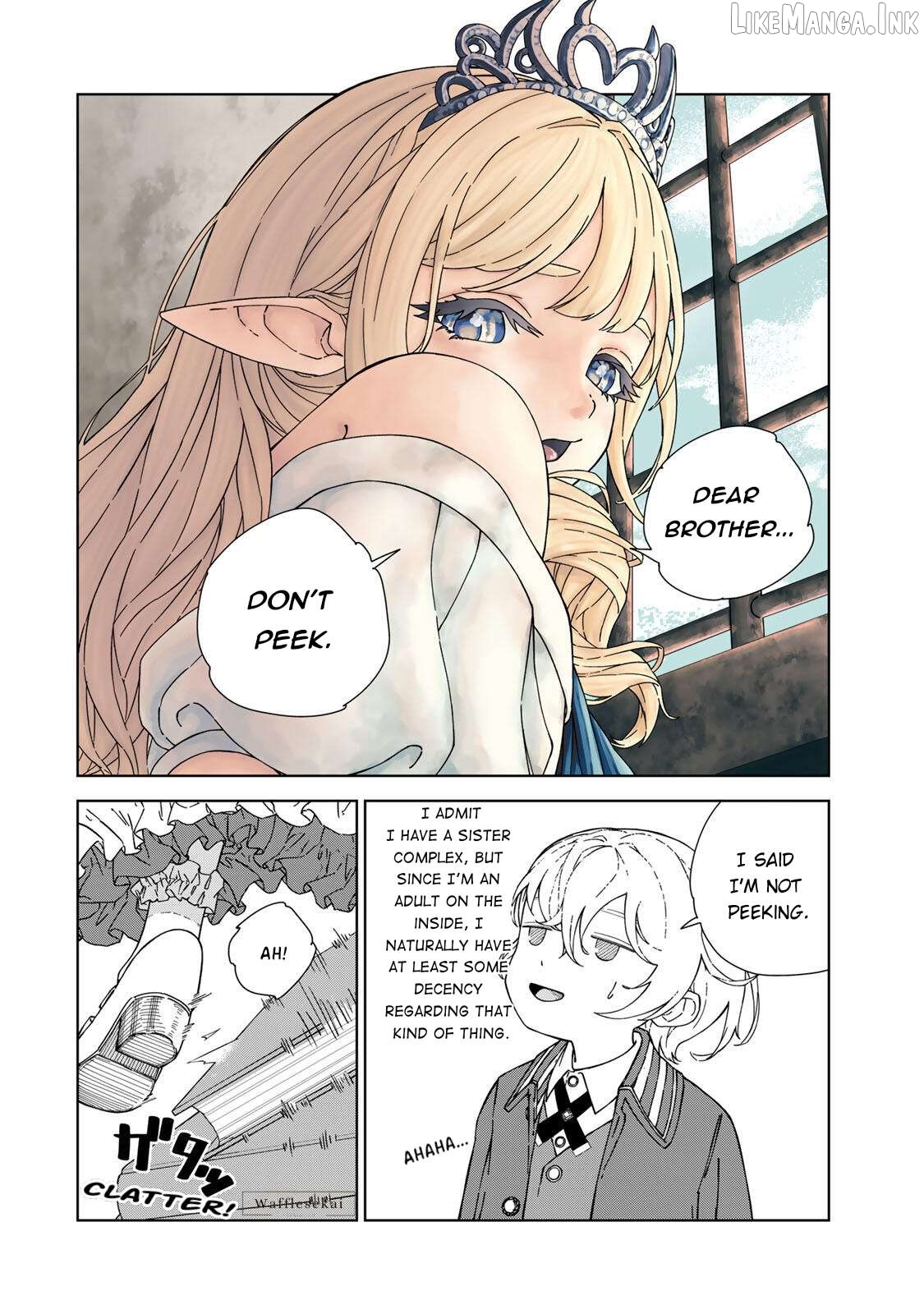 Game Kaishi Mae ni Shini Mob Akuyaku Ouji ni Tensei shita Ore Chapter 1 - page 32