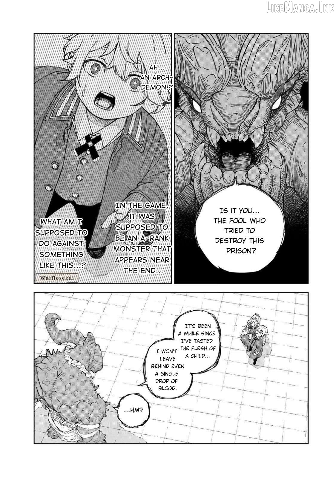 Game Kaishi Mae ni Shini Mob Akuyaku Ouji ni Tensei shita Ore Chapter 1 - page 39