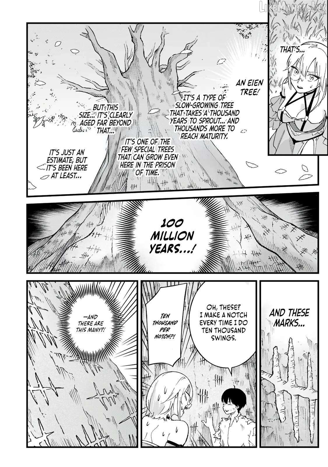 The Unaware Sword Saint Who Trained for 100 Million Years: Overwhelming Another World with the All-Purpose Divine Artifact Mocked as a Mere Stick and the “Sword Demon” Persona Born from Extreme Training Chapter 2 - page 5
