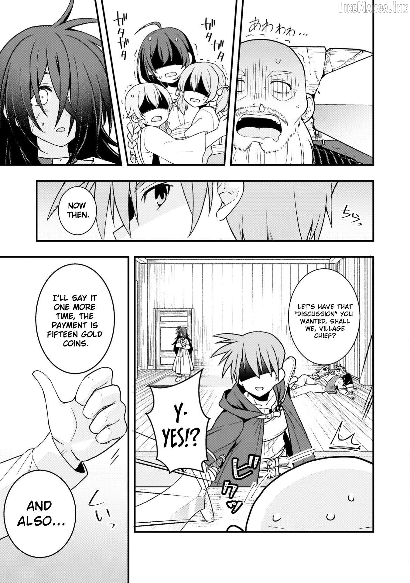 Inochiwake no Boukensha ~Fukou Shoujo wo Sukuttara Zenryoku de Suuhai Sareta node Sekinin Torazaru wo Enai~ Chapter 1 - page 26