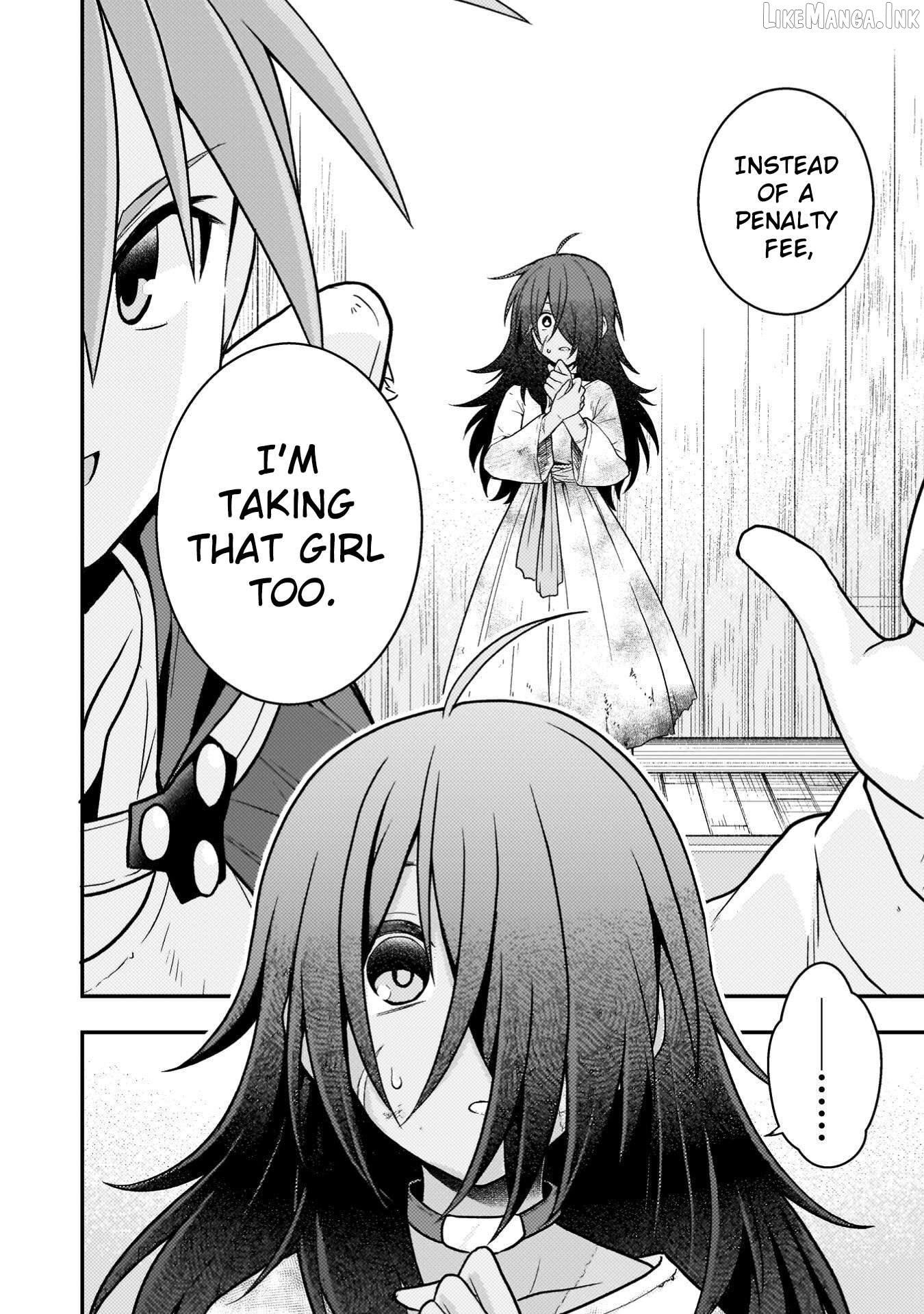Inochiwake no Boukensha ~Fukou Shoujo wo Sukuttara Zenryoku de Suuhai Sareta node Sekinin Torazaru wo Enai~ Chapter 1 - page 27
