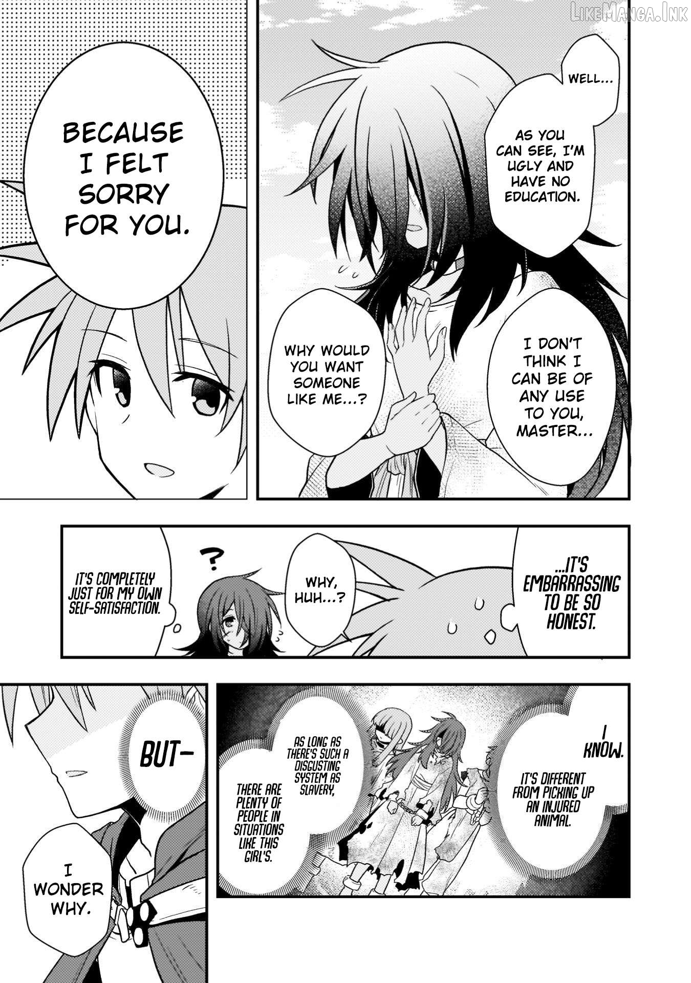 Inochiwake no Boukensha ~Fukou Shoujo wo Sukuttara Zenryoku de Suuhai Sareta node Sekinin Torazaru wo Enai~ Chapter 1 - page 32