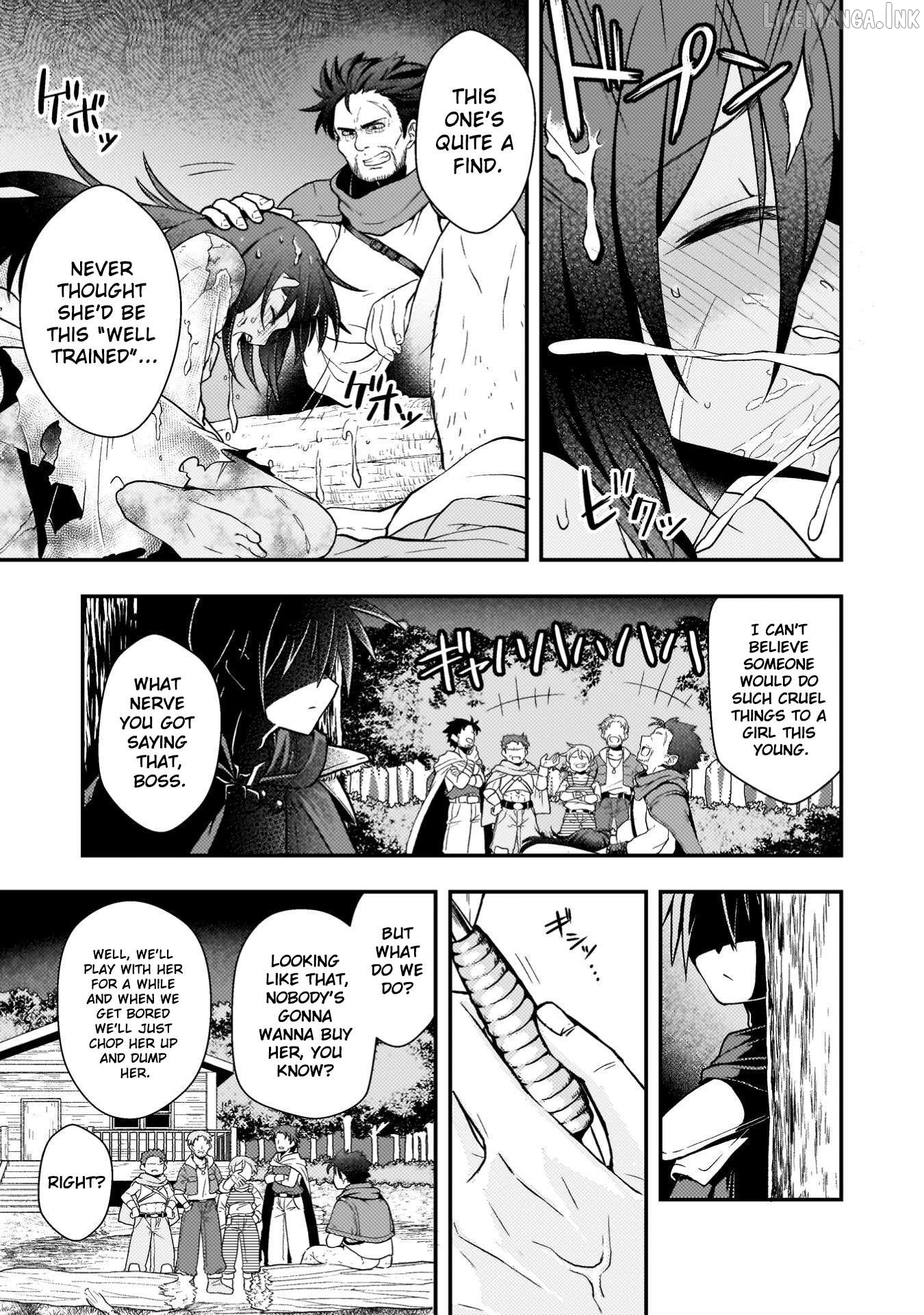 Inochiwake no Boukensha ~Fukou Shoujo wo Sukuttara Zenryoku de Suuhai Sareta node Sekinin Torazaru wo Enai~ Chapter 1 - page 6