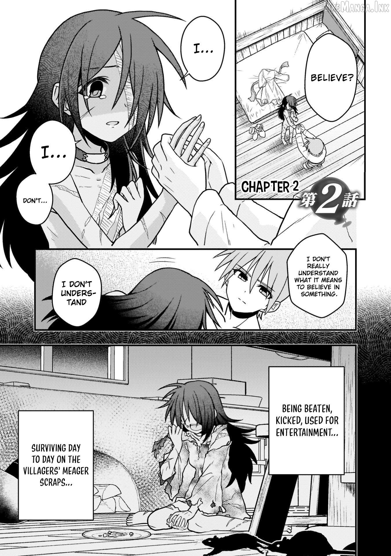 Inochiwake no Boukensha ~Fukou Shoujo wo Sukuttara Zenryoku de Suuhai Sareta node Sekinin Torazaru wo Enai~ Chapter 2 - page 2