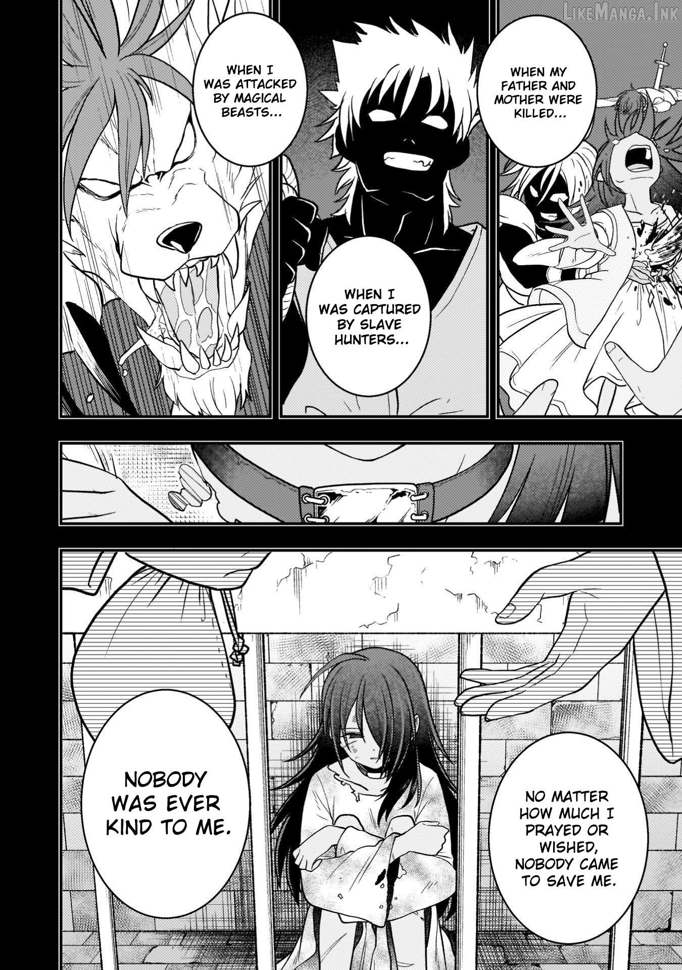 Inochiwake no Boukensha ~Fukou Shoujo wo Sukuttara Zenryoku de Suuhai Sareta node Sekinin Torazaru wo Enai~ Chapter 2 - page 3