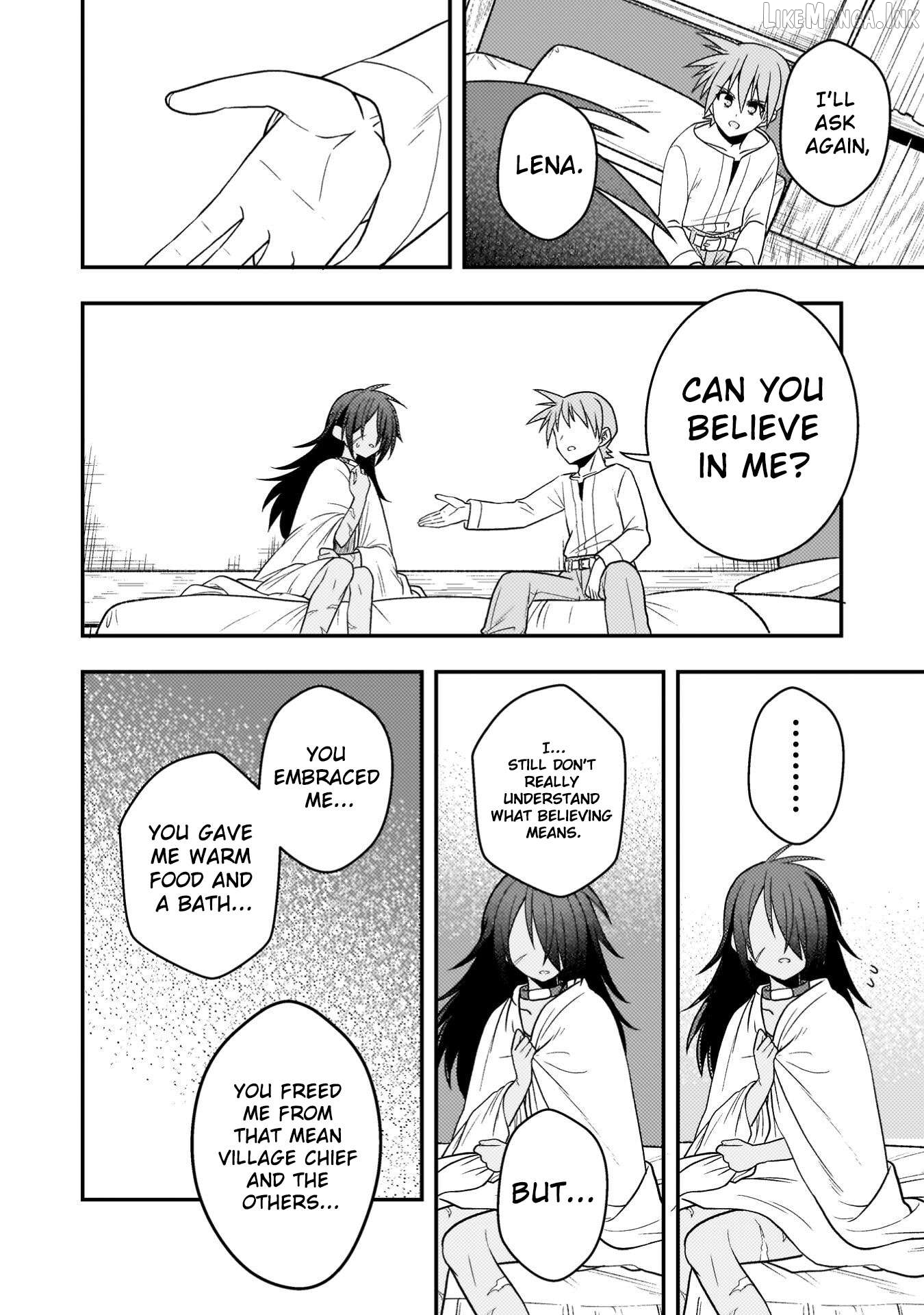 Inochiwake no Boukensha ~Fukou Shoujo wo Sukuttara Zenryoku de Suuhai Sareta node Sekinin Torazaru wo Enai~ Chapter 2 - page 9