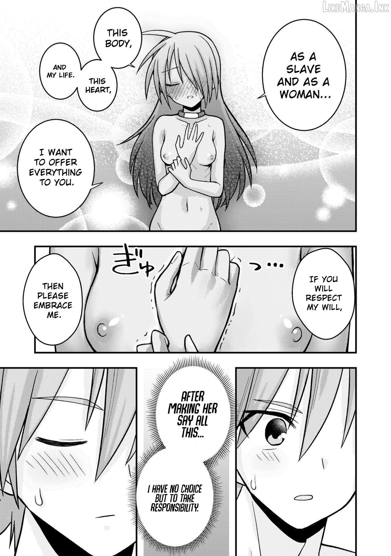 Inochiwake no Boukensha ~Fukou Shoujo wo Sukuttara Zenryoku de Suuhai Sareta node Sekinin Torazaru wo Enai~ Chapter 3 - page 22