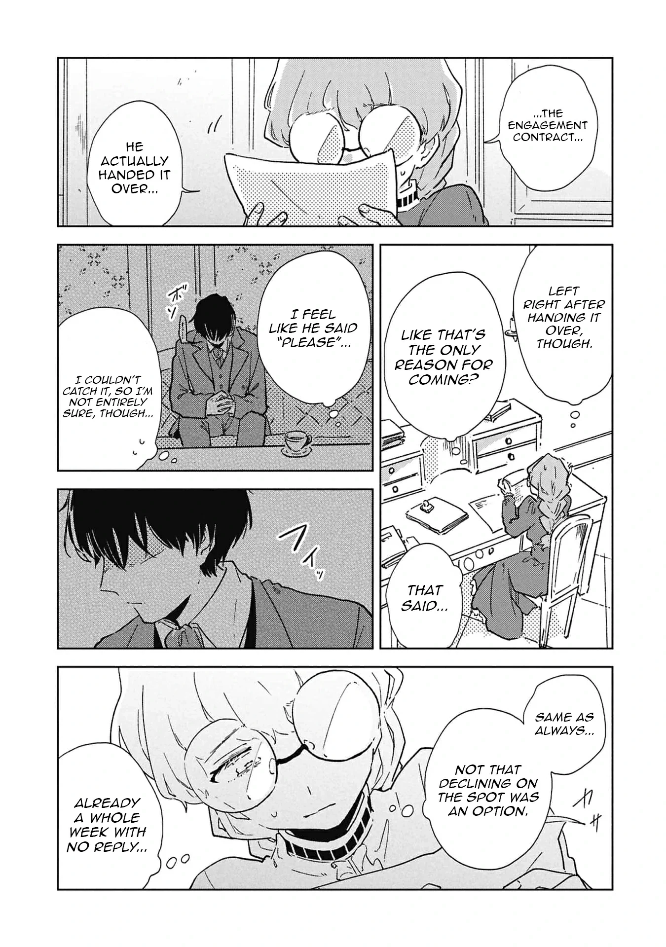 The Engagement of a Timid Duke and a Shy Young Lady Chapter 2 - page 6