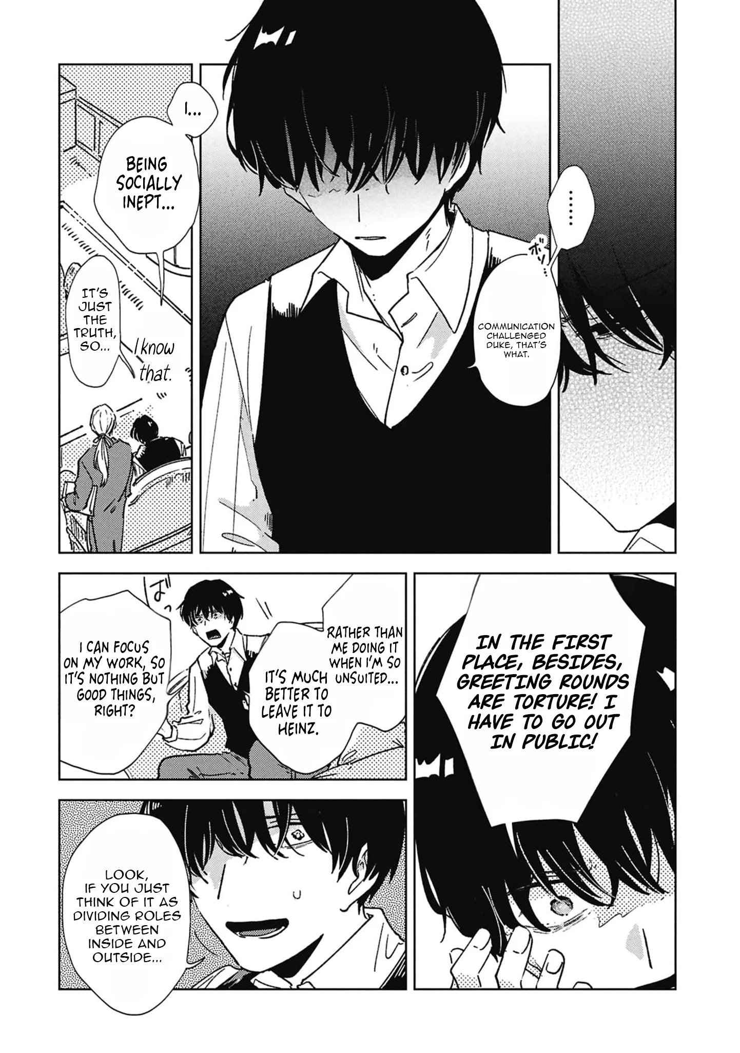 The Engagement of a Timid Duke and a Shy Young Lady Chapter 3 - page 7