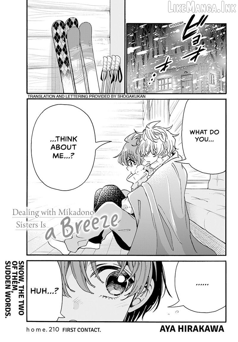 Mikadono Sanshimai Wa Angai, Choroi Chapter 210 - page 2