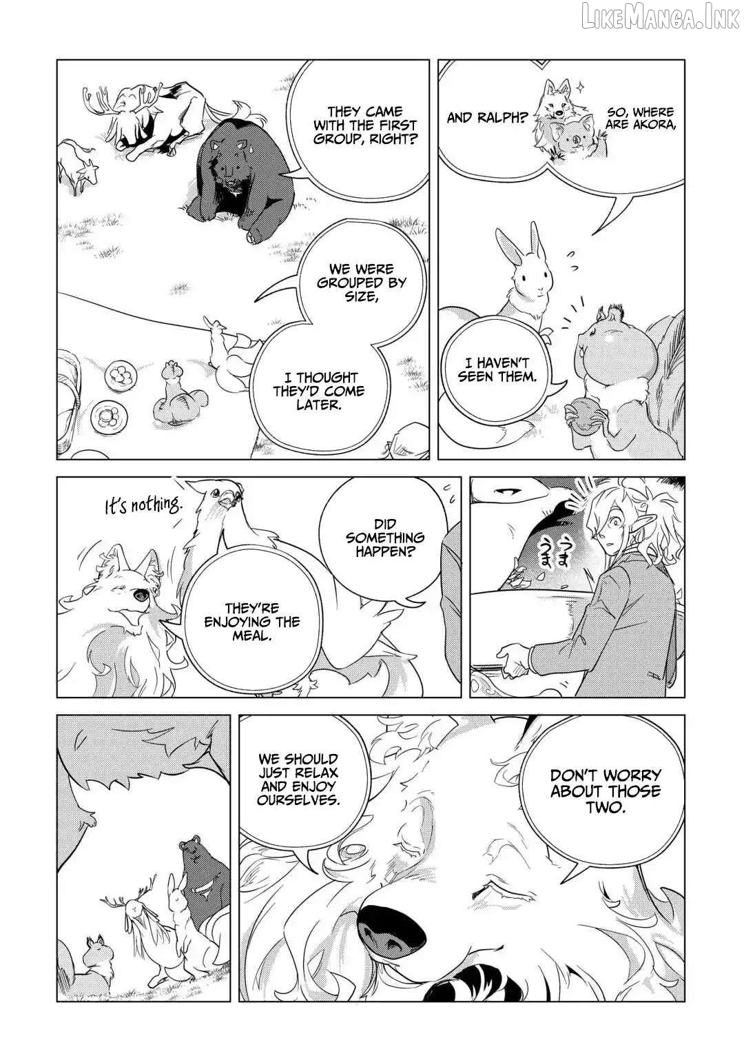 Mofumofu to Isekai Slow Life o Mezashimasu Chapter 69 - page 35