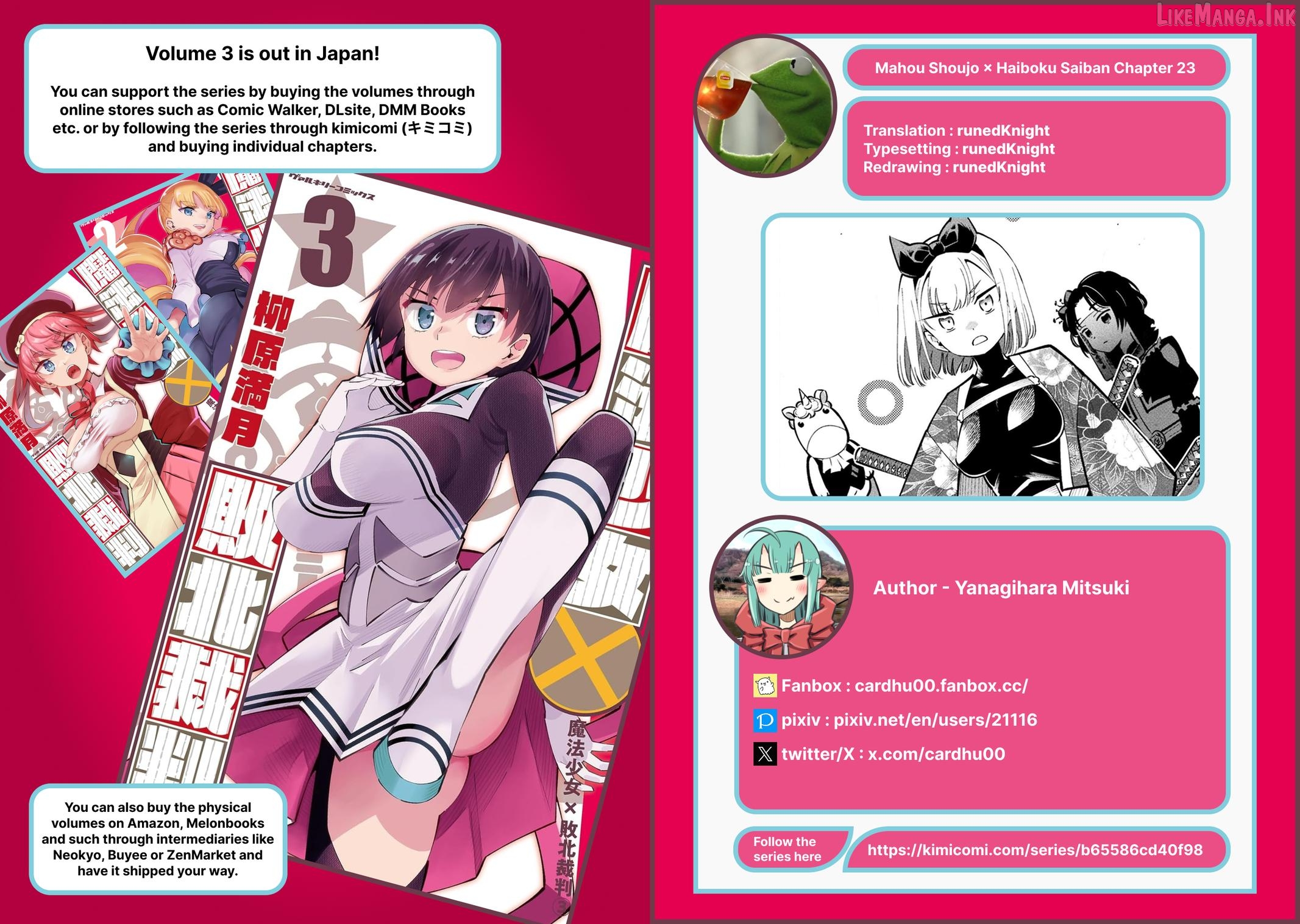 Magical Girl's Defeat Trial Chapter 23 - page 34