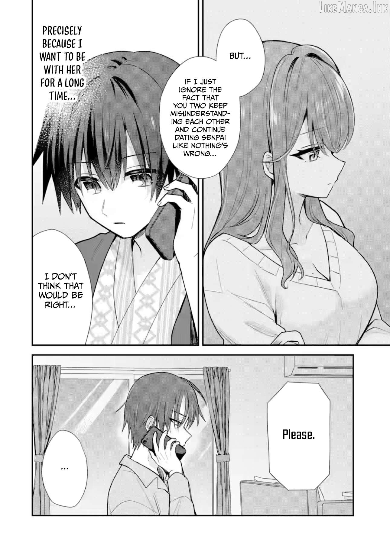 Sweet Cohabitation Romcom With My Senior Girlfriend and Alcohol Starts At Twenty Chapter 14 - page 17