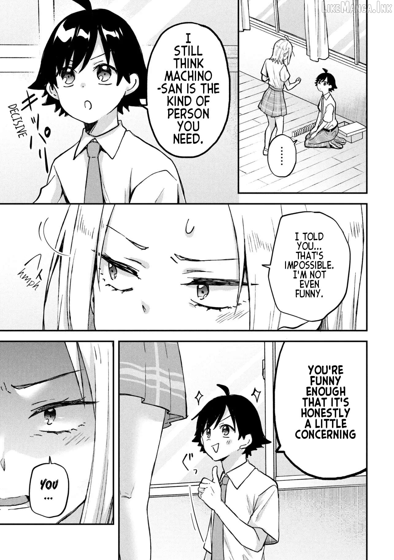 Machino-san, Waiting for a Comeback Chapter 14 - page 11