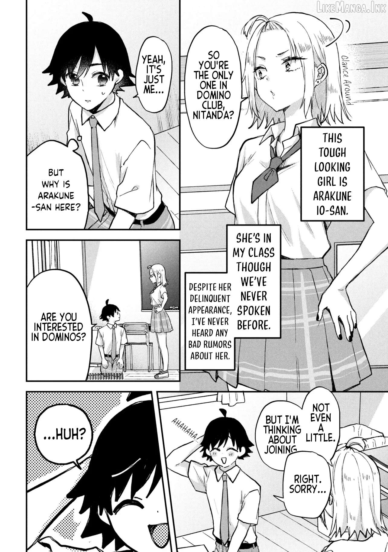 Machino-san, Waiting for a Comeback Chapter 14 - page 2