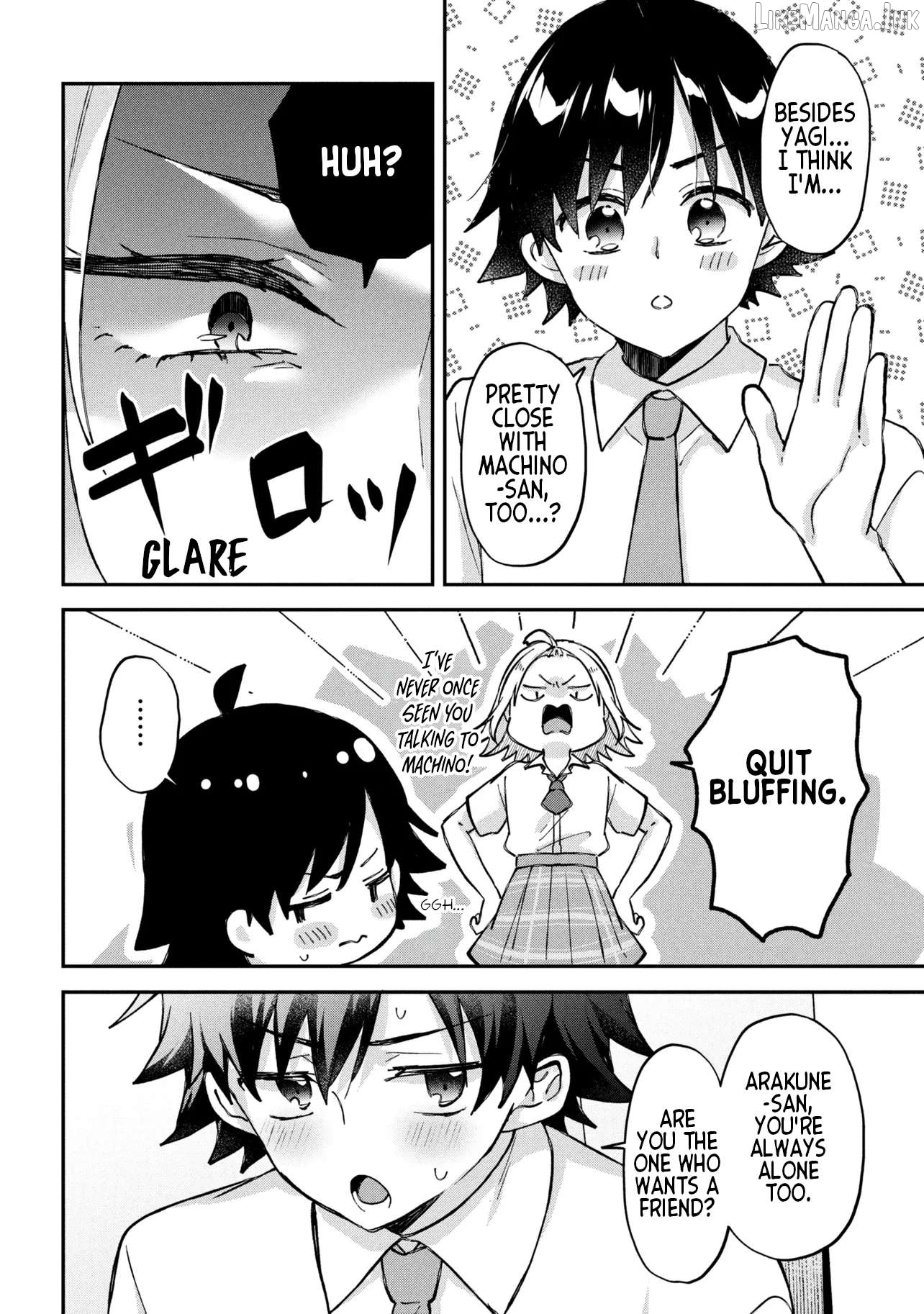 Machino-san, Waiting for a Comeback Chapter 14 - page 4