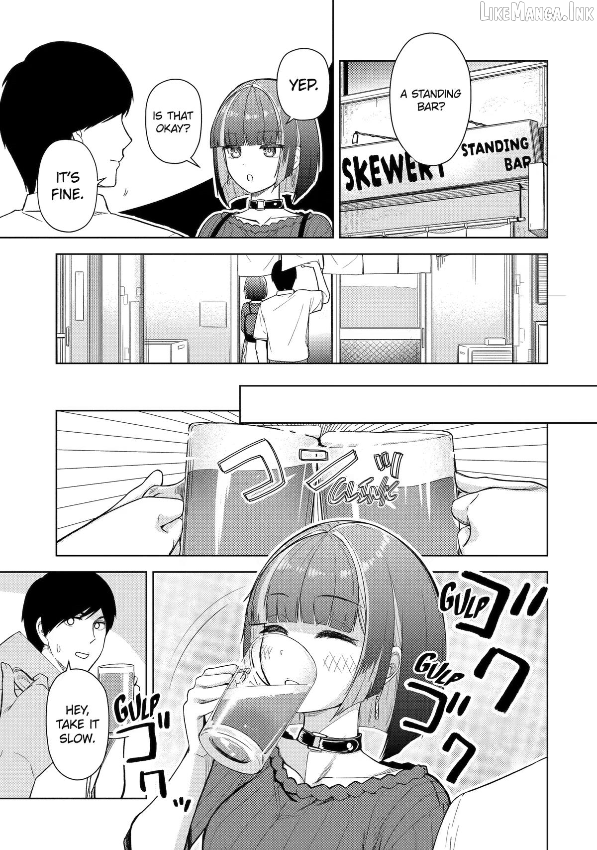 Tachi Nomi Izakaya De Kei Joshidaisei Ga Tonari Ni Kuru Hanashi Chapter 15 - page 3