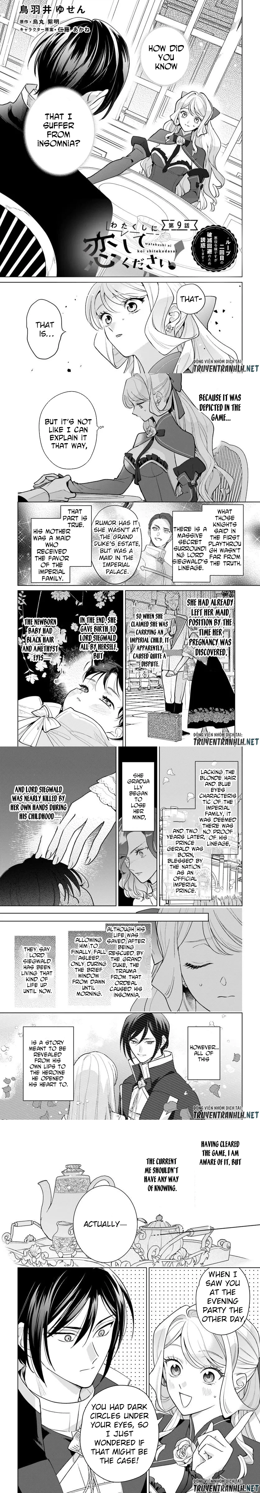 Please Fall in Love with Me! The Villainess’s Second Loop Chapter 9 - page 1
